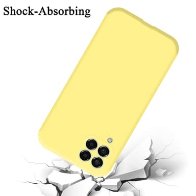 Samsung Galaxy M33 5G Skal Fodral Case (Gul)