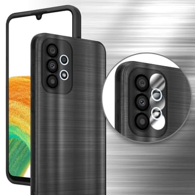 Samsung Galaxy A33 5G Skal Fodral Case (Svwart)
