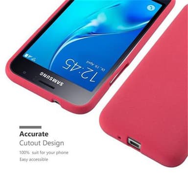 Skal Samsung Galaxy J1 2016 Fodral Case (Röd)