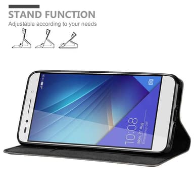 Honor 7 Skal Fodral Case (Brun)