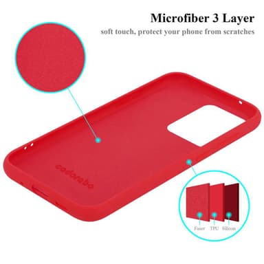 Samsung Galaxy S20 ULTRA Skal Fodral Case (Röd)