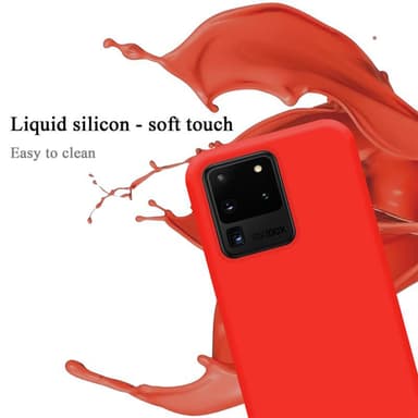 Samsung Galaxy S20 ULTRA Skal Fodral Case (Röd)