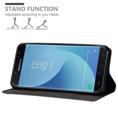 Samsung Galaxy J7 2018 Skal Fodral Case (Brun)