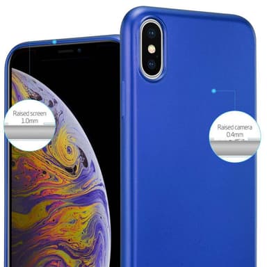 Skal iPhone XS MAX Fodral Case (Blå)