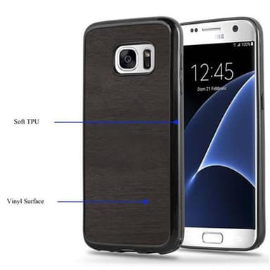 Samsung Galaxy S7 Skal Fodral Case (Svart)