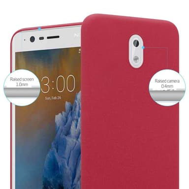 Nokia 3 2017 Skal Fodral Case (Röd)