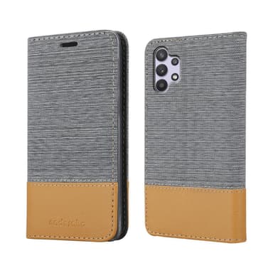 Samsung Galaxy A32 5G Plånboksfodral Skal (Grå)