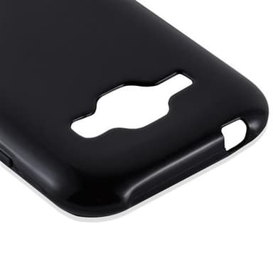 Samsung Galaxy J1 2015 Skal Fodral Case (Svart)