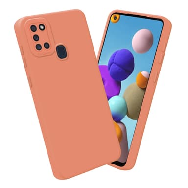 Samsung Galaxy A21s Skal Fodral Case (Orange)