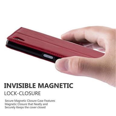 Sony Xperia Z5 Skal Fodral Case (Röd)