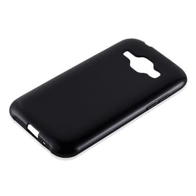 Samsung Galaxy J1 2015 Skal Fodral Case (Svart)