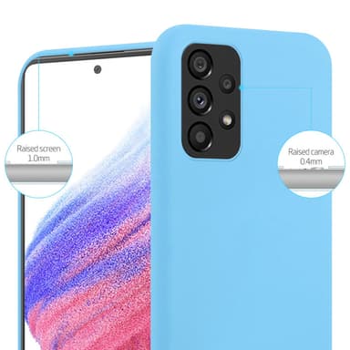 Skal Samsung Galaxy A53 5G Fodral Case (Blå)