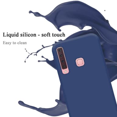 Samsung Galaxy A9 2018 Skal Fodral Case (Blå)