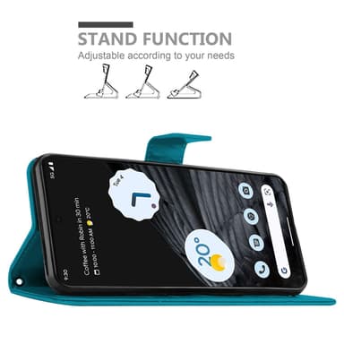 iPhone 15 PRO Plånboksfodral Skal (Lila)