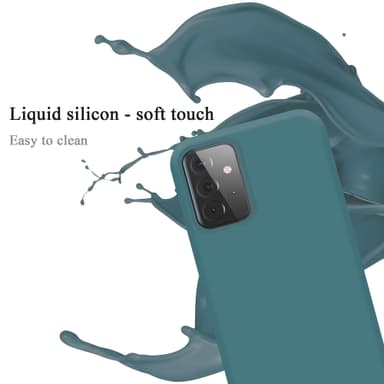 Samsung Galaxy A72 4G / 5G Skal Fodral Case (Grön)