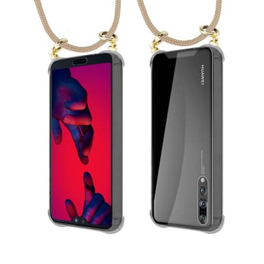 Huawei P20 PRO / P20 PLUS Skal Fodral Kedja (Brun)