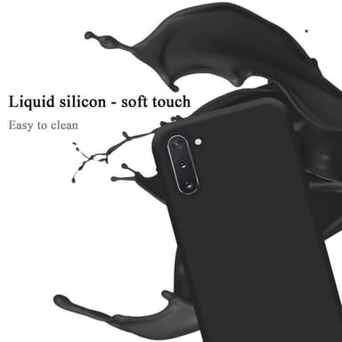 Samsung Galaxy NOTE 10 Skal Fodral Case (Svart)