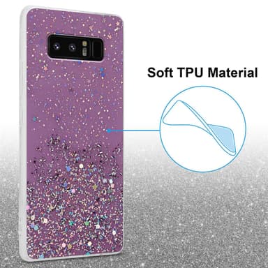 Samsung Galaxy NOTE 8 Skal Fodral Case (Lila)