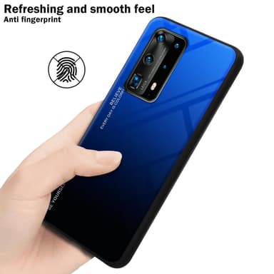 Huawei P40 PRO / P40 PRO+ Skal Fodral Case (Svart)