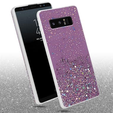 Samsung Galaxy NOTE 8 Skal Fodral Case (Lila)