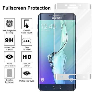 Samsung Galaxy S6 EDGE PLUS Skyddsglas Skyddsfilm
