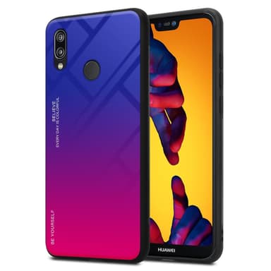 Huawei P20 LITE 2018 / NOVA 3E Skal Fodral Case (Svart)