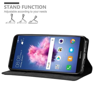 Huawei P SMART 2018 / Enjoy 7S Skal Fodral Case (Svart)