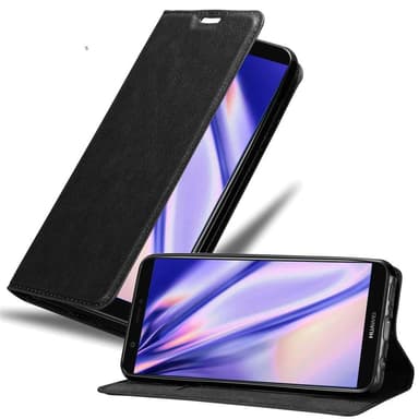 Huawei P SMART 2018 / Enjoy 7S Skal Fodral Case (Svart)