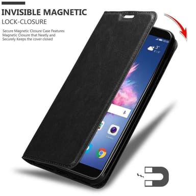 Huawei P SMART 2018 / Enjoy 7S Skal Fodral Case (Svart)