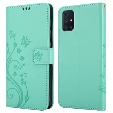 Samsung Galaxy M31s Plånboksfodral Skal (Turkos)