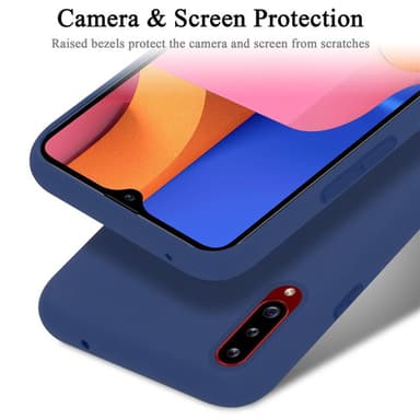 Samsung Galaxy A20s Skal Fodral Case (Blå)