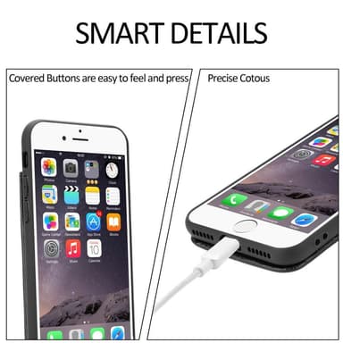 Skal iPhone 6 PLUS / 6S PLUS Fodral Case (Svart)