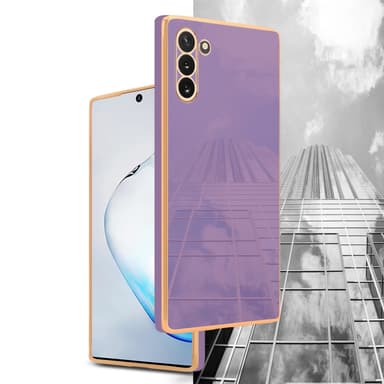 Samsung Galaxy NOTE 10 Skal Fodral Case (Lila)