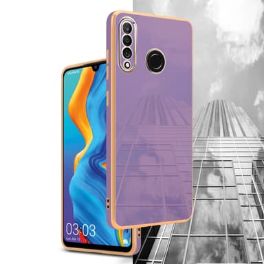 Huawei P30 LITE Skal Fodral Case (Lila)