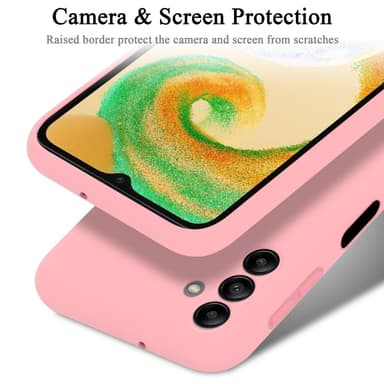Samsung Galaxy A04s Skal Fodral Case (Rosa)