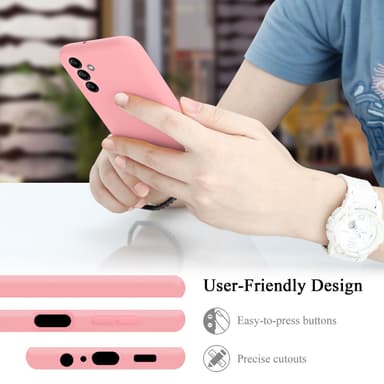 Samsung Galaxy A04s Skal Fodral Case (Rosa)