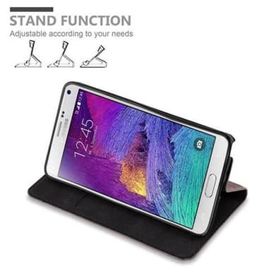 Samsung Galaxy NOTE 4 Skal Fodral Case (Brun)