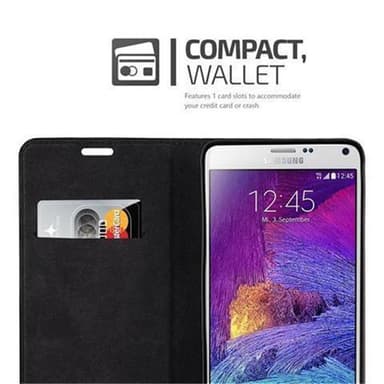 Samsung Galaxy NOTE 4 Skal Fodral Case (Brun)