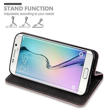 Samsung Galaxy S6 EDGE Skal Fodral Case (Rosa)