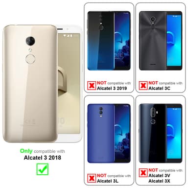Skal Fodral till Alcatel 3 2018 Universell