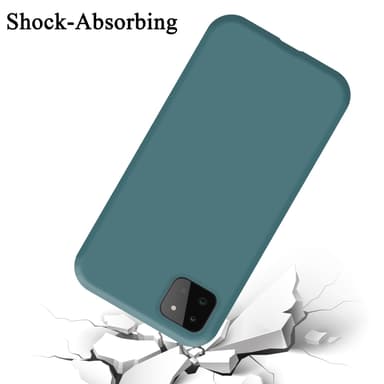 Samsung Galaxy A22 5G Skal Fodral Case (Grön)