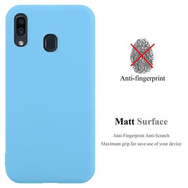 Skal Samsung Galaxy A20 / A30 / M10s Fodral Case (Blå)