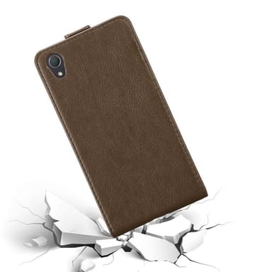 Sony Xperia Z2 Flipfodral Skal (Brun)