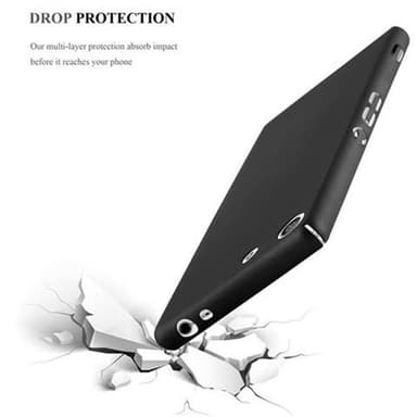 Sony Xperia M5 Skal Fodral Case (Svart)