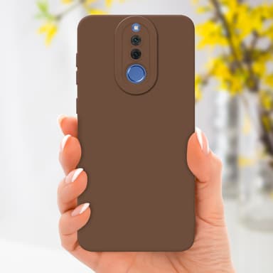 Huawei MATE 10 LITE Skal Fodral Case (Brun)