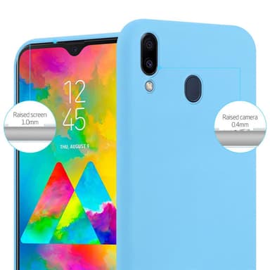 Skal Samsung Galaxy M20 Fodral Case (Blå)