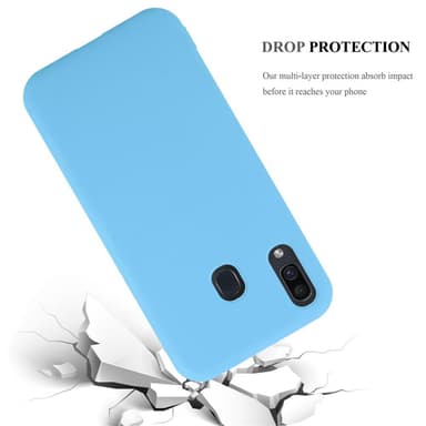 Skal Samsung Galaxy A20 / A30 / M10s Fodral Case (Blå)