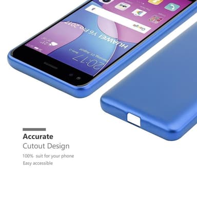 Skal Huawei Y6 PRO 2017 Fodral Case (Blå)