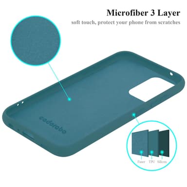 Samsung Galaxy A72 4G / 5G Skal Fodral Case (Grön)