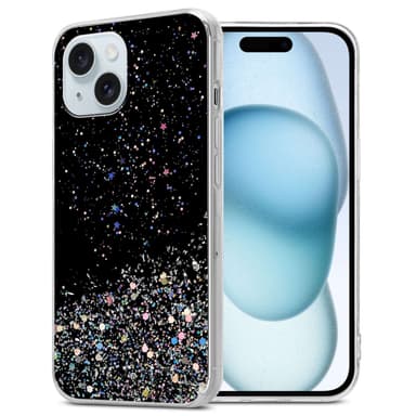 iPhone 15 PLUS Skal Fodral Case (Svart)